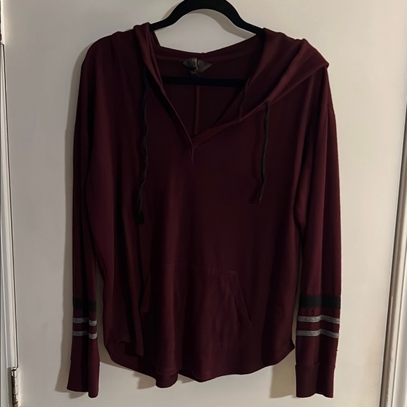 Market and Spruce Kallon Brushed Knit Hoodie - Picture 2 of 5